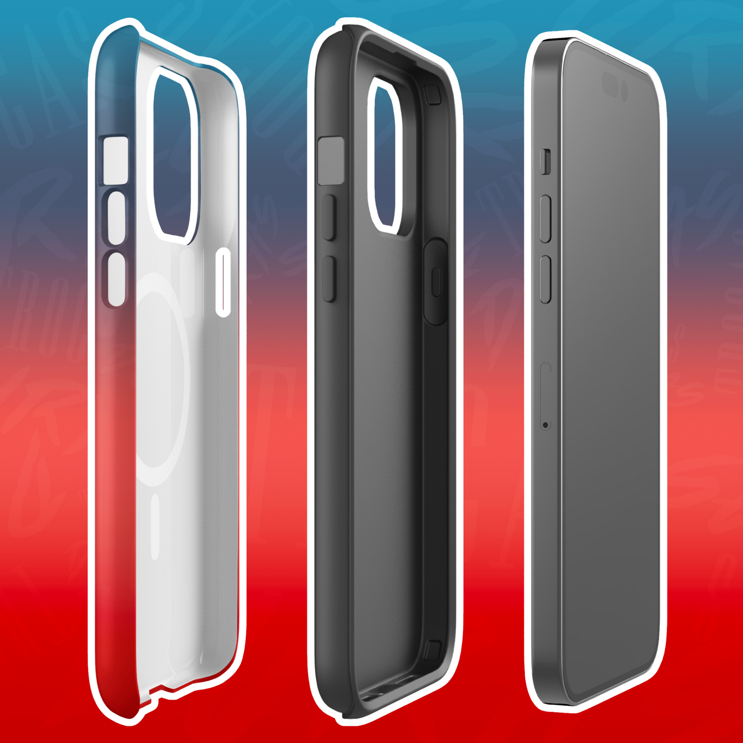 IPHONE CASE WITH MAGNET RING LOCK
